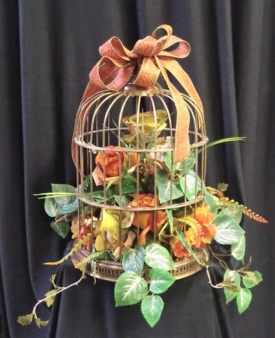 Victorian Brass Bird Cage : Arnold, MO Florist : Same Day Flower