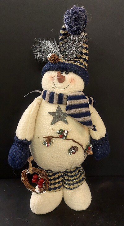 AF Blue Snowman