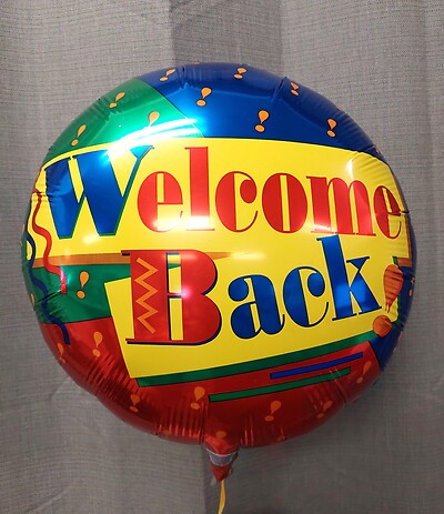 AF Welcome Back Balloon