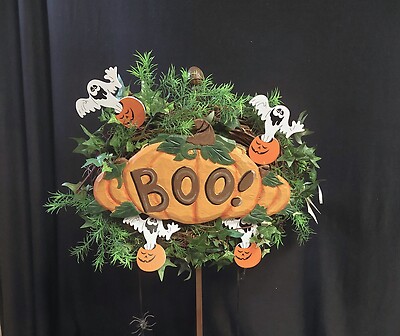 Small Boo Wreath