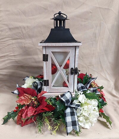 AF Buffalo Plaid Lantern in Silk